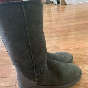 Tall Gray UGGs